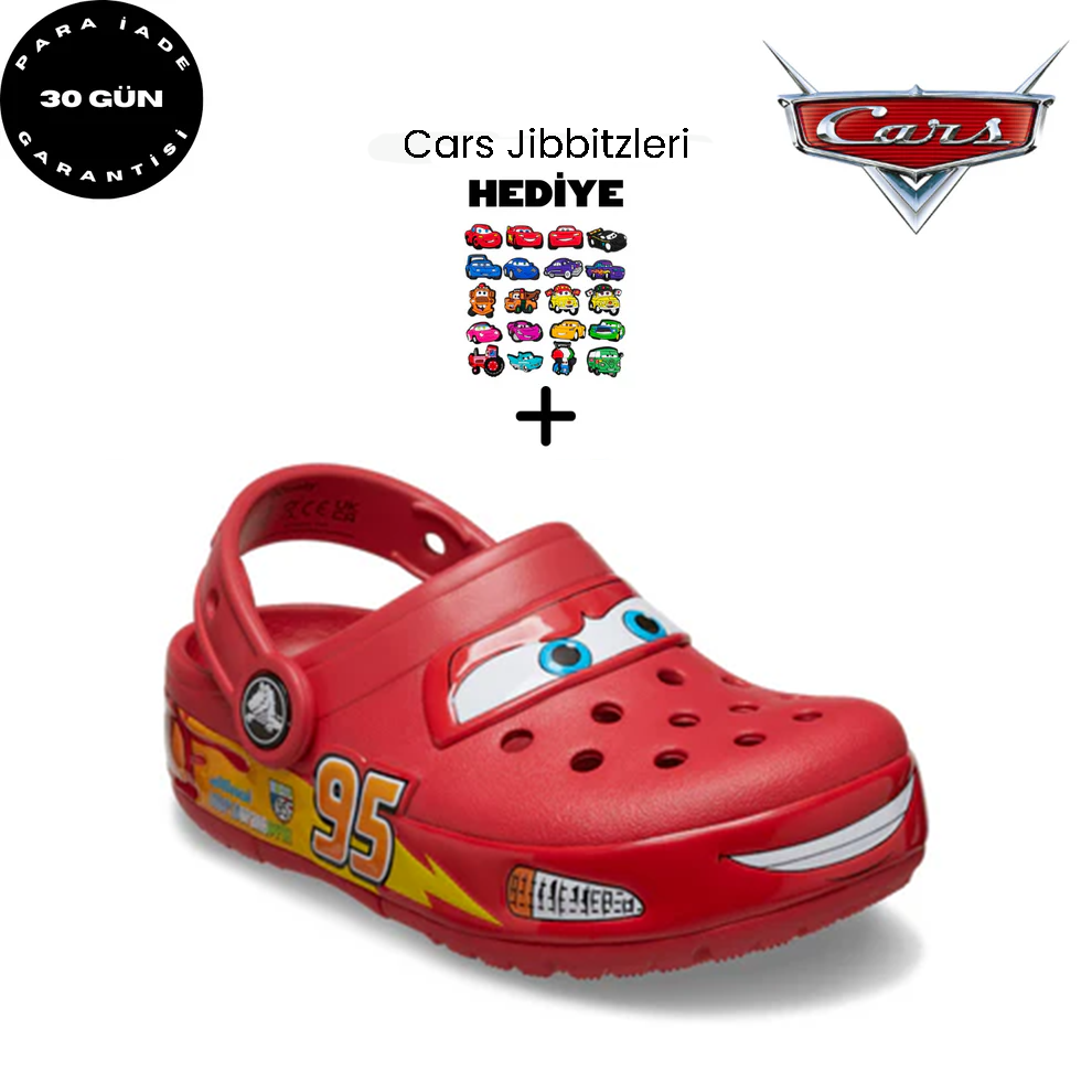 Işıklı Çocuk McQueen Crocs