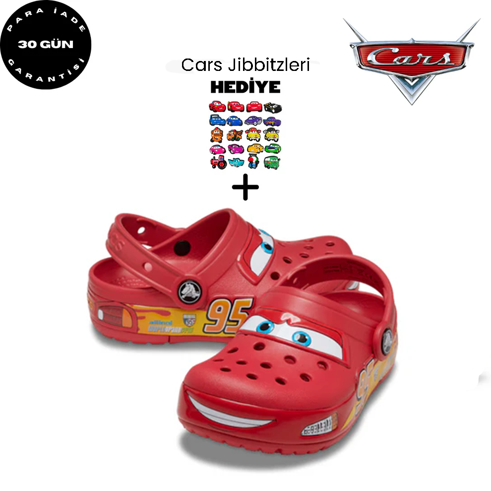 Işıklı Çocuk McQueen Crocs