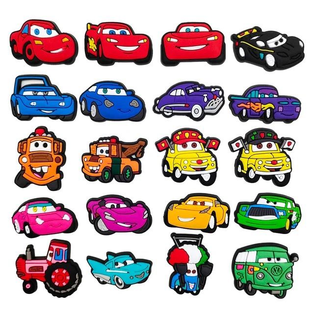 20 Adet Cars Jibbitz